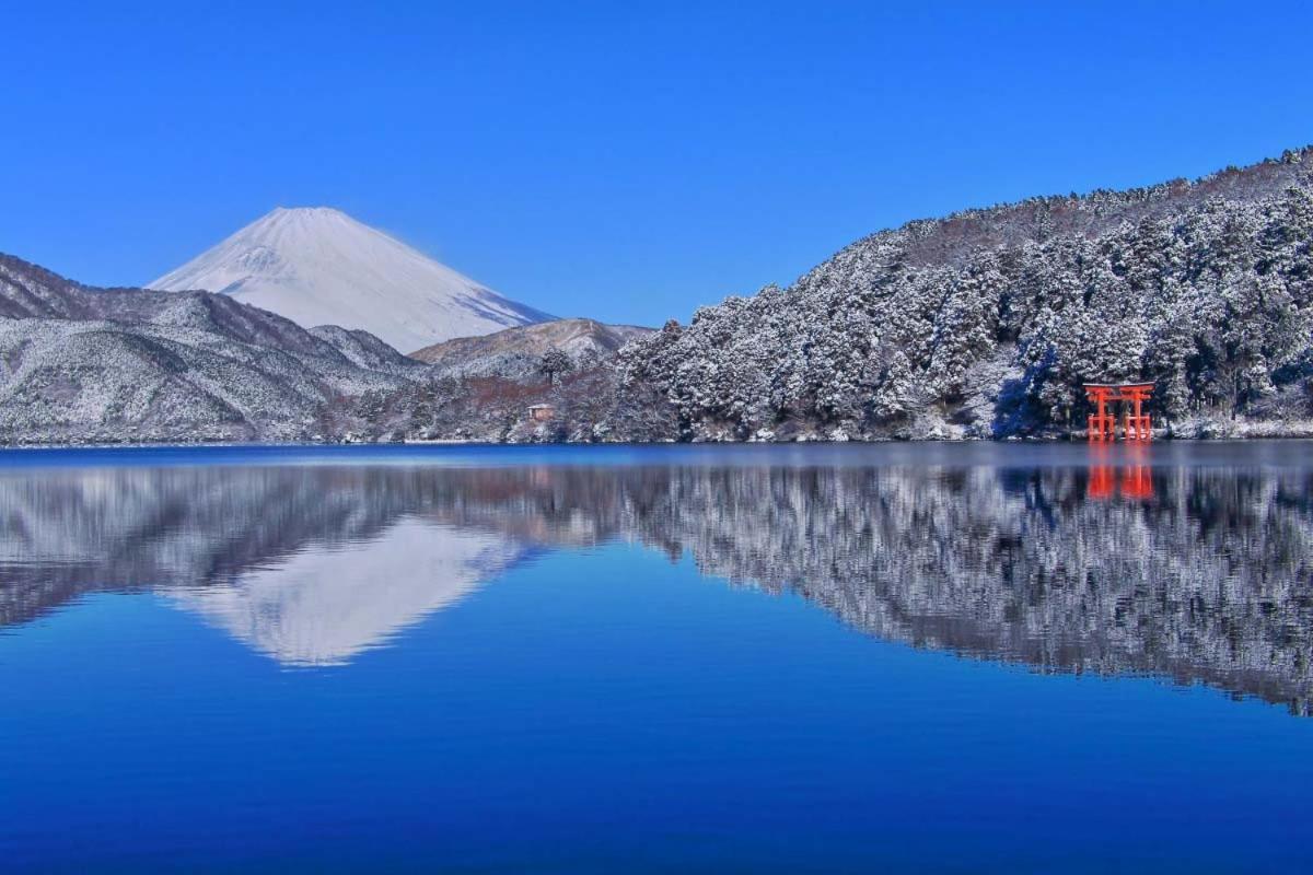 New Open『天然温泉』芦ノ湖畔の完全貸切別荘 Hakone Esterno foto